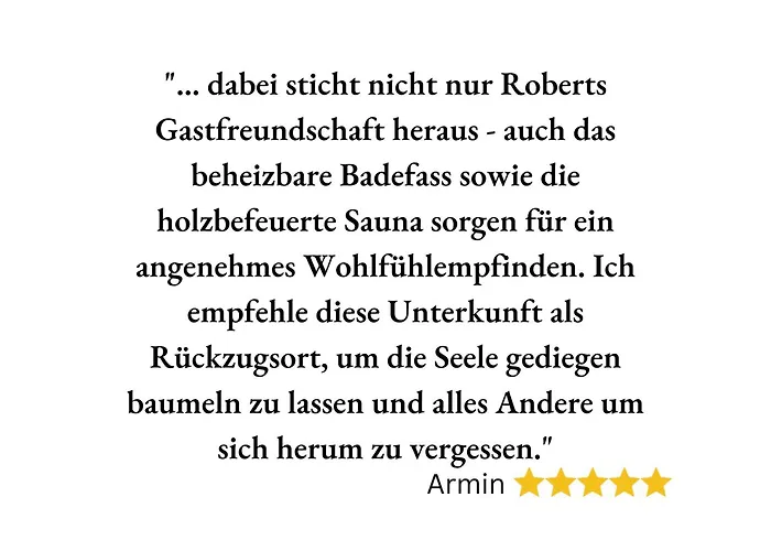 2 I 2 Badefaesser I Sauna I Bis 10 Gaeste *